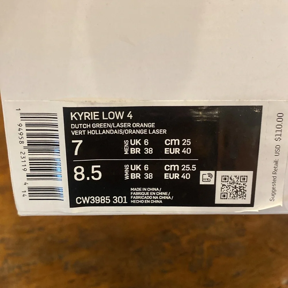 Nike Kylie Low IV Mens 7 Women’s 8.5 - Picture 4 of 12
